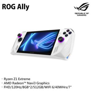 ROG ALLY EXTREME 旗艦版 ALLY-RC71L-0021AZ1_EXTRE (Ryzen Z1 Extreme/AMD Navi3/512G/8G*2/W11)回收手機收購